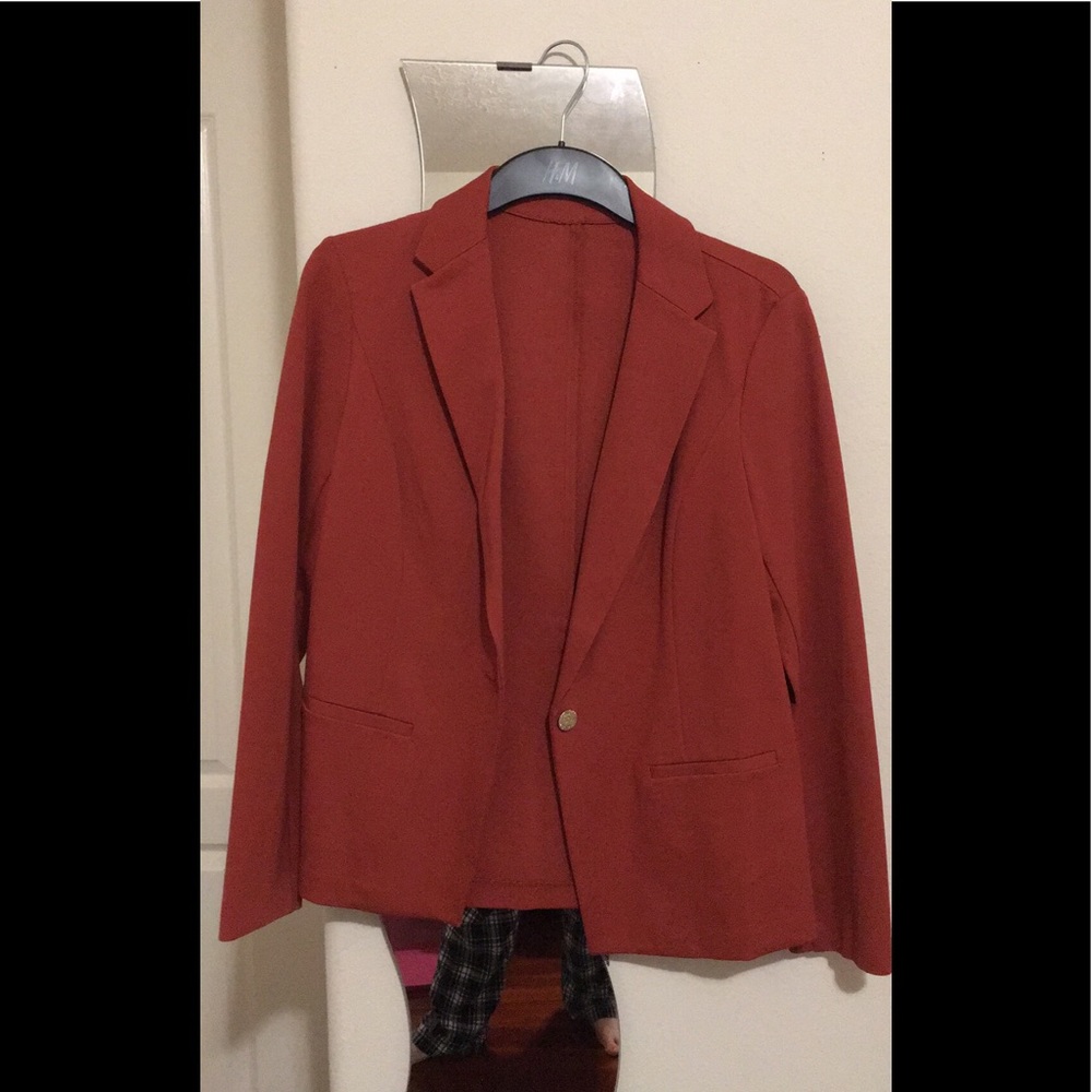 BRAND NEW Dark Orange Jacket